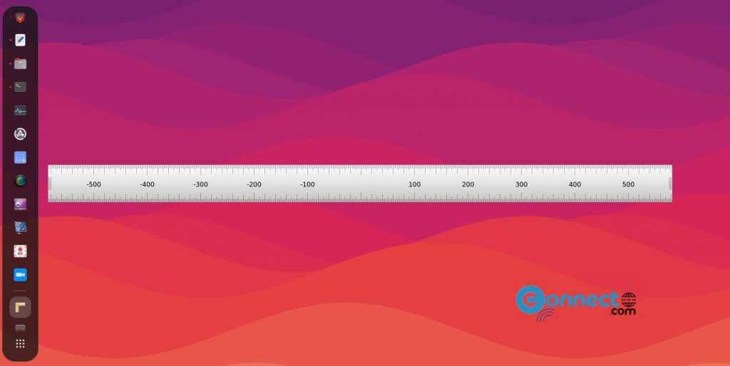 Linux Ruler Drawing Tool KRuler On Screen Ruler Application for Linux | CONNECTwww.com