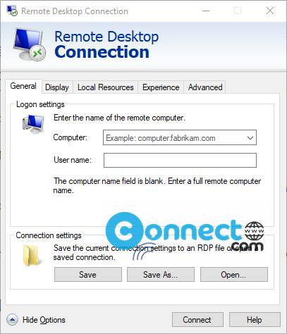 Remote Desktop Connection