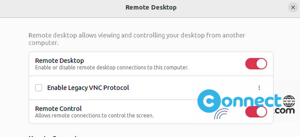 Ubuntu Remote Desktop Control via MS RDP Protocol | CONNECTwww.com
