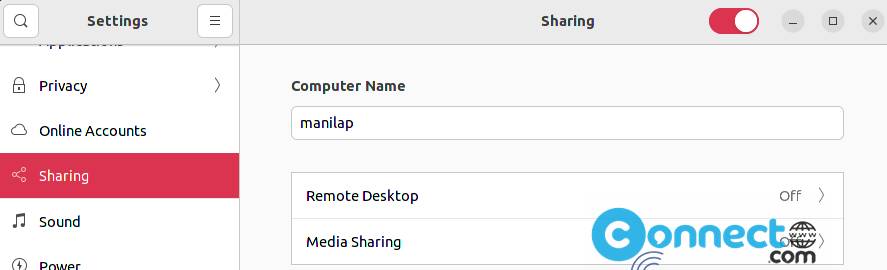 Ubuntu Sharing