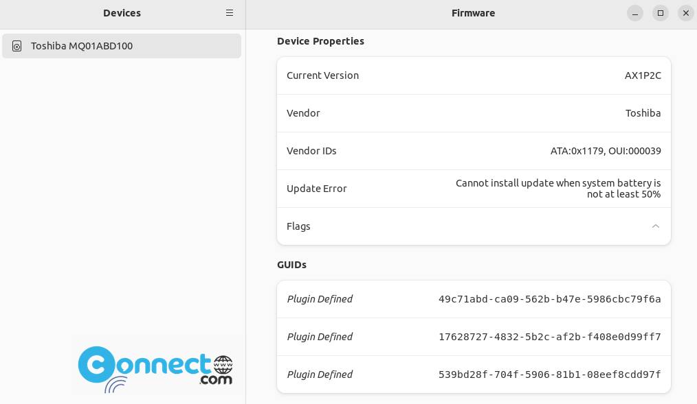 GNOME Firmware