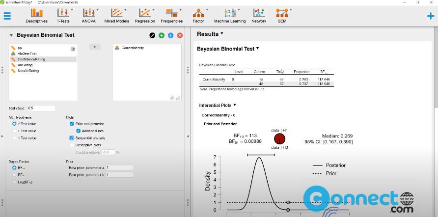 JASP Statistical Analyses Software