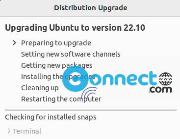 Ubuntu upgrade 22 10