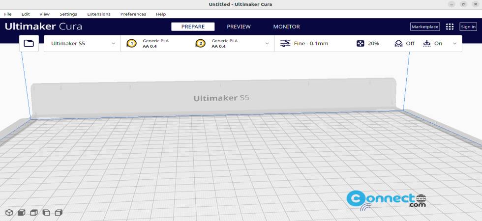 Ultimaker Cura printer app