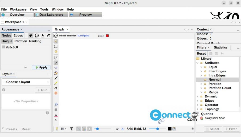 Gephi Graph Visualization and Manipulation Software | CONNECTwww.com
