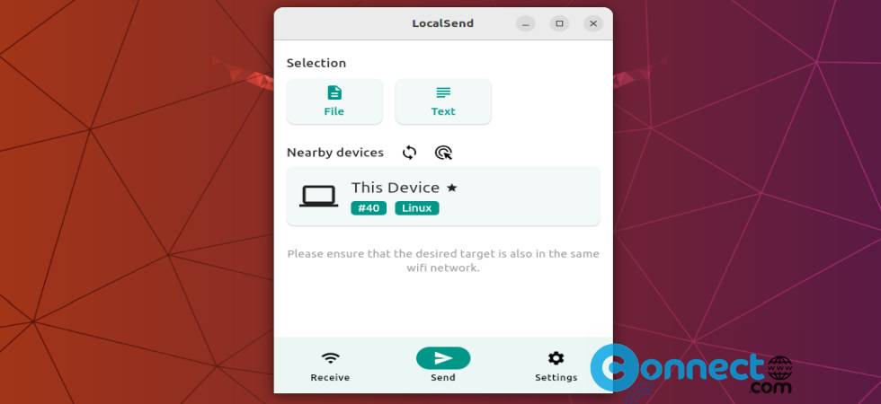 Share Files To Nearby Devices With Localsend