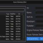 Steam Metadata Editor – Edit Steam App Metadata Locally