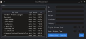 Read more about the article Steam Metadata Editor – Edit Steam App Metadata Locally