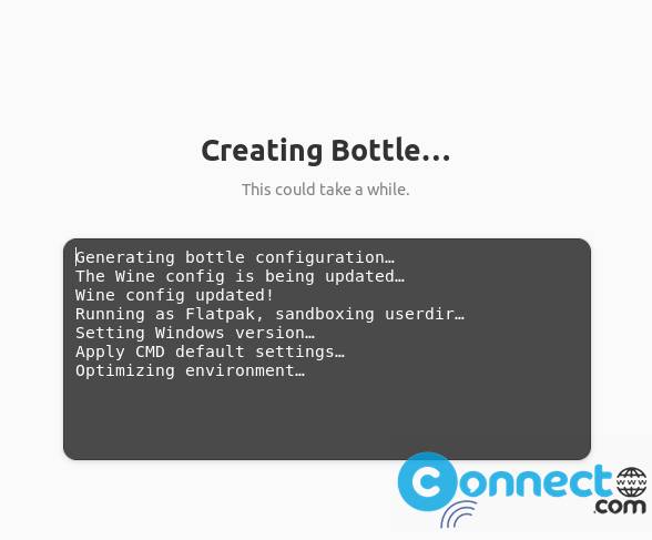 Create new Bottle process