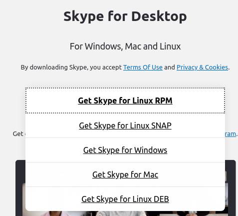 Skype linux deb download