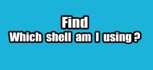 Read more about the article How to find what shell I am using and default shell on Linux