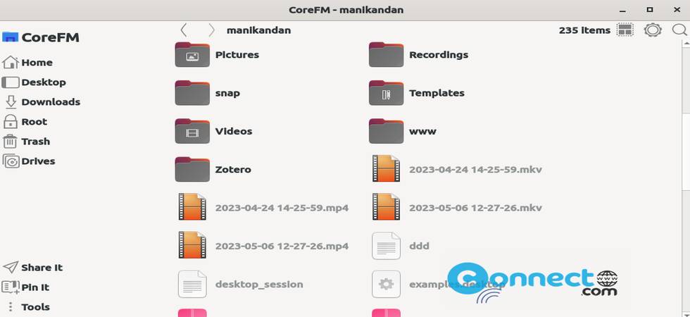 CoreFM File Manager Software | CONNECTwww.com