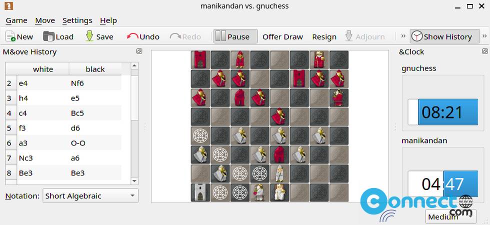 KNights Chess Game | CONNECTwww.com
