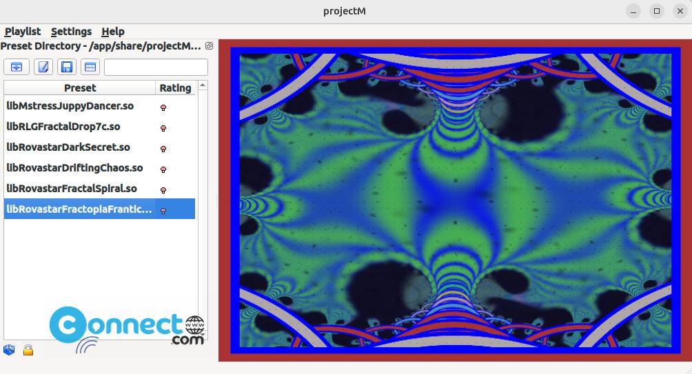 projectM Music Visualizer