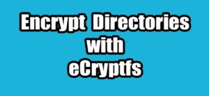 Read more about the article How To Encrypt Directories with eCryptfs in Ubuntu