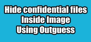 Read more about the article How to Hide Confidential files Inside Image Using Outguess in Ubuntu