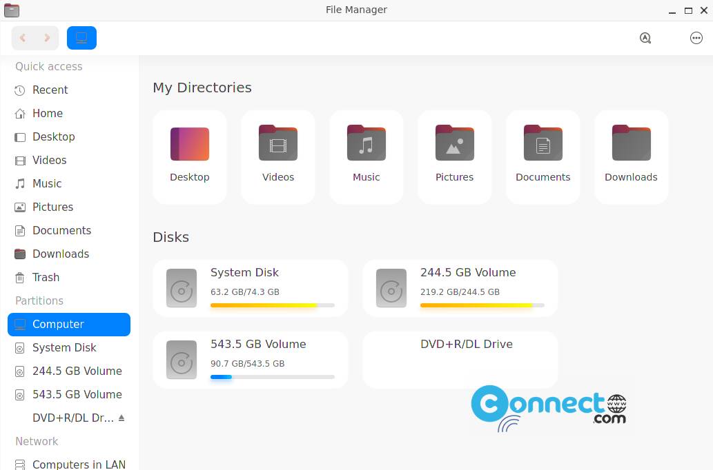 Deepin File Manager