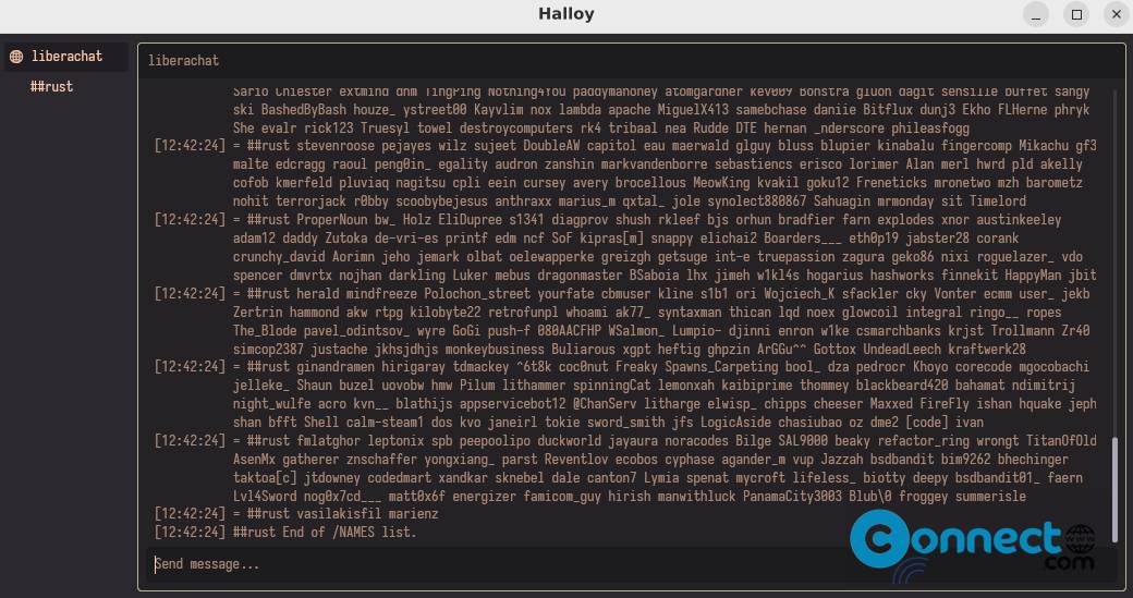 Halloy IRC Client