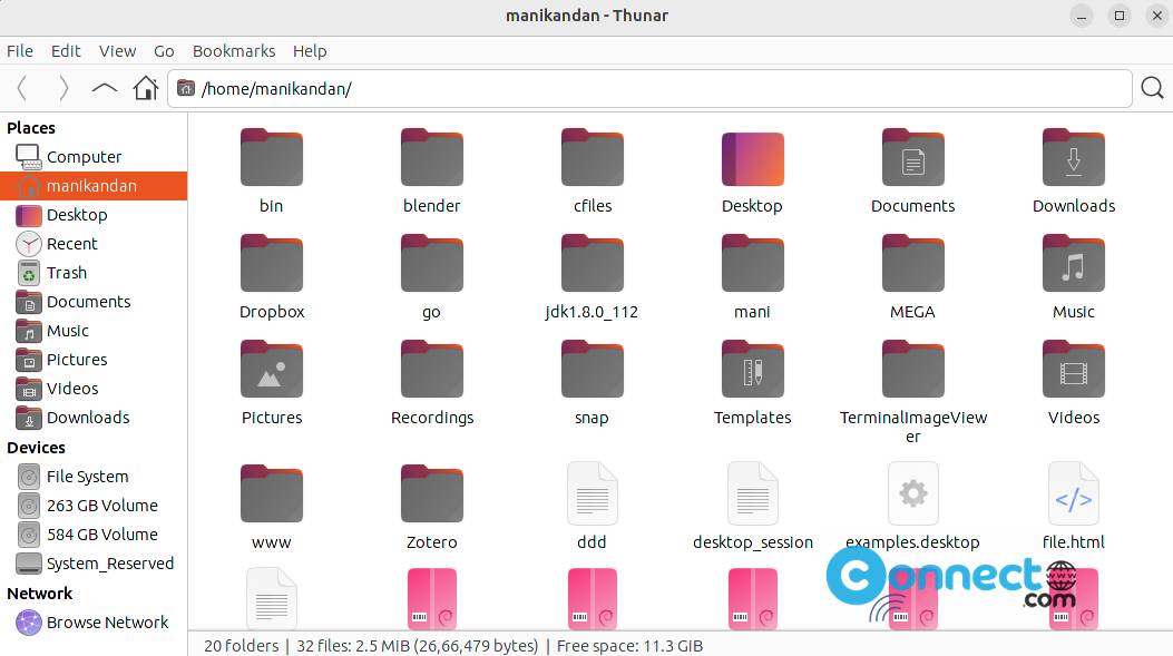 Thunar File Manager