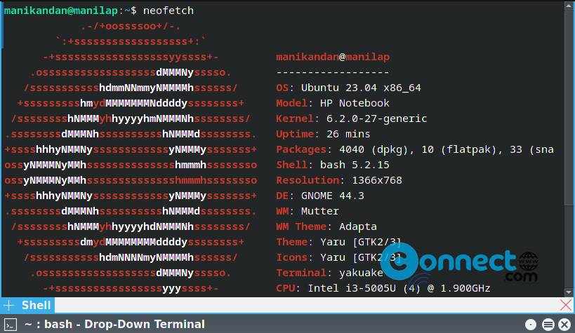 Yakuake Terminal Emulator