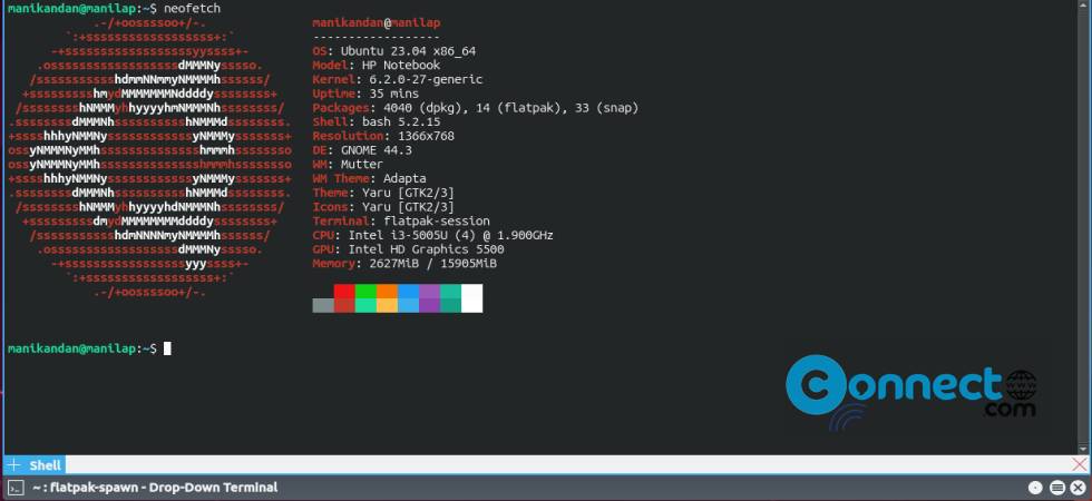 Yakuake Quake Style Terminal Emulator | CONNECTwww.com