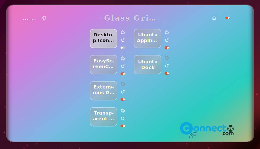 Extensions Glass Grid