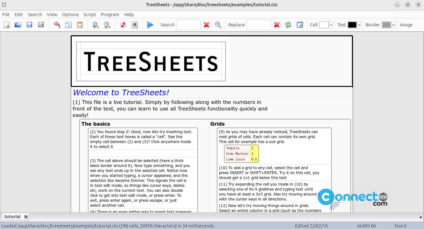 TreeSheets
