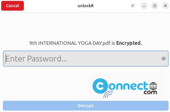 UnlockR PDF Password Remover