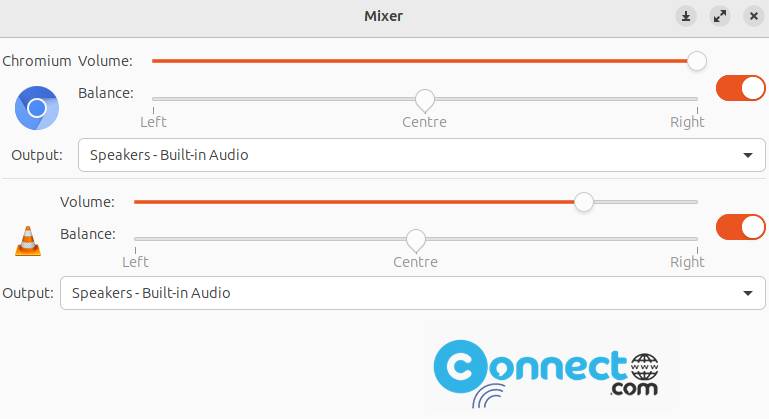 Mixer Volume Controller App