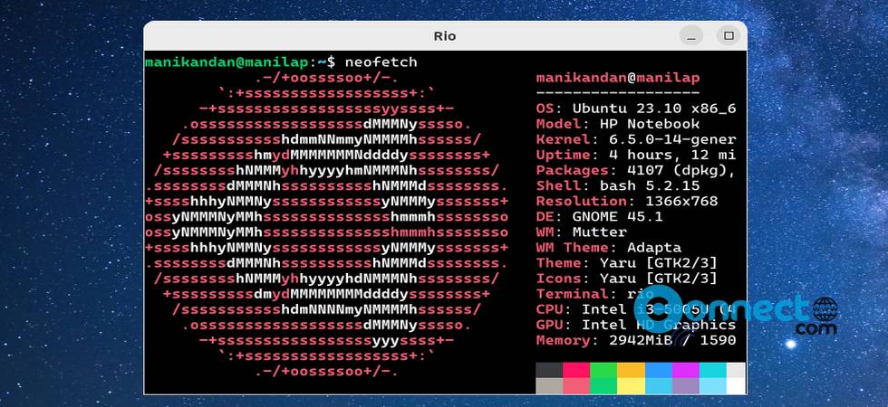 Rio Terminal Emulator | CONNECTwww.com