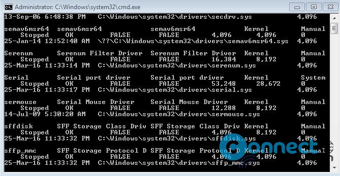 Installed Windows Drivers using Command Prompt more