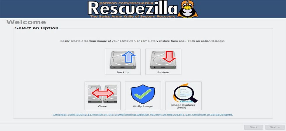 Rescuezilla Open Source Disk Cloning & Imaging Software | CONNECTwww.com