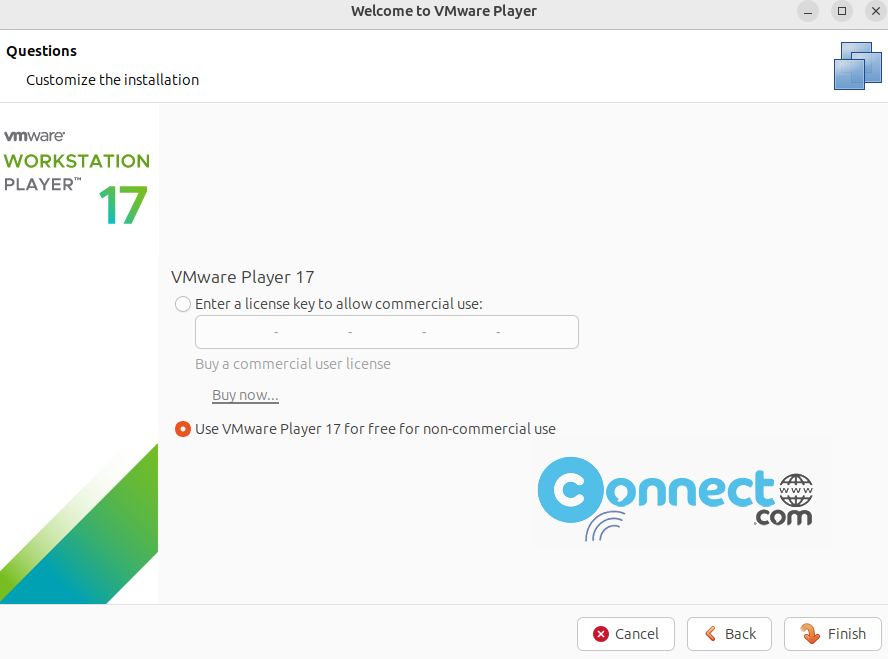 VMware Workstation Player license