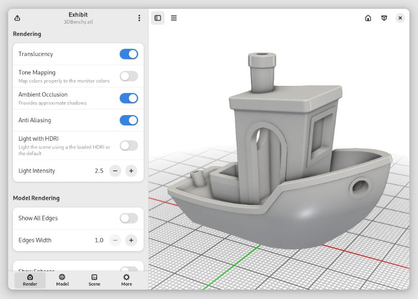 Exhibit 3D Model Viewer