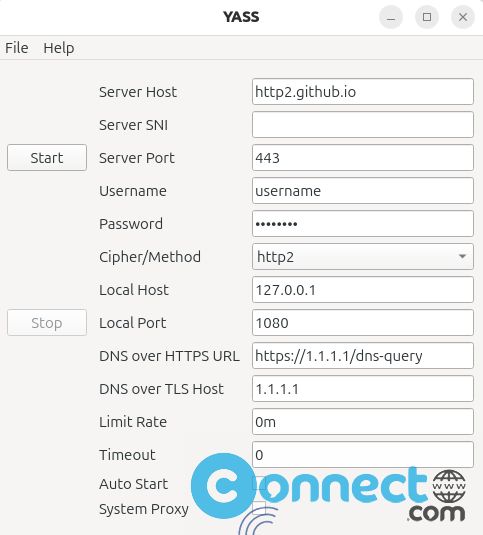 YASS Forward Proxy Client